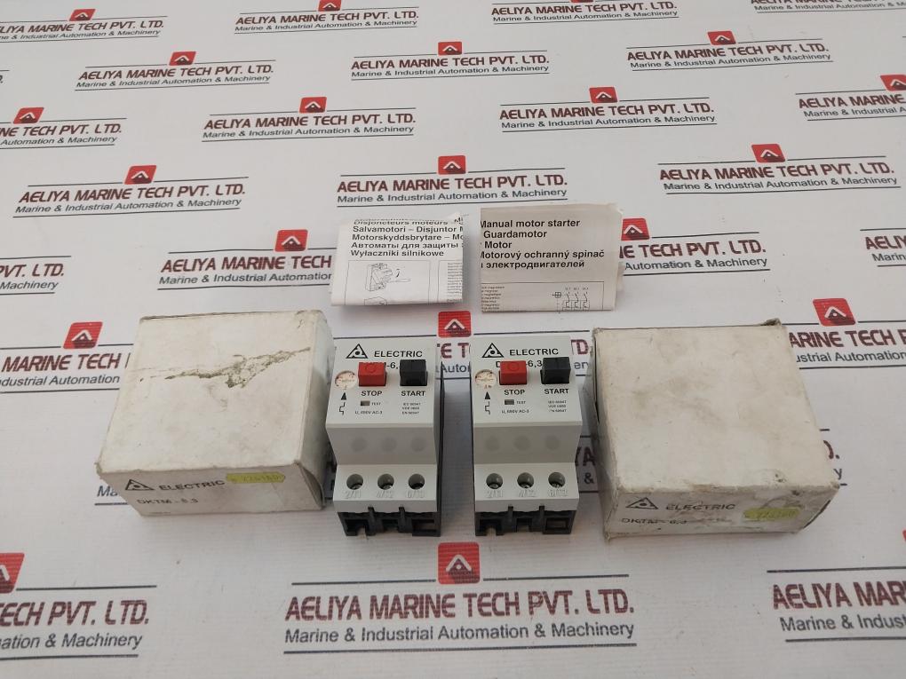 Electric Dktm-6,3 Manual Motor Starter 690V