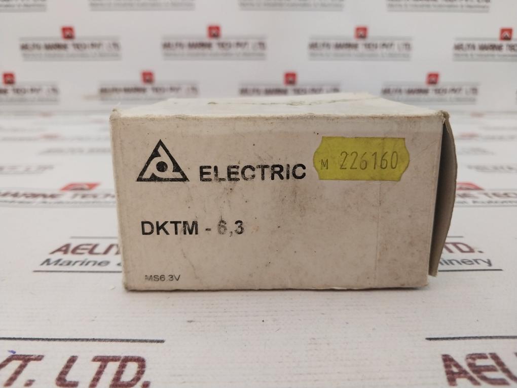 Electric Dktm-6,3 Manual Motor Starter 690V