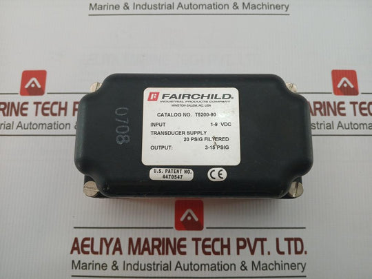Electric Pneumatic Transducer T5200-90 Input: 1-9 Vdc Fairchild