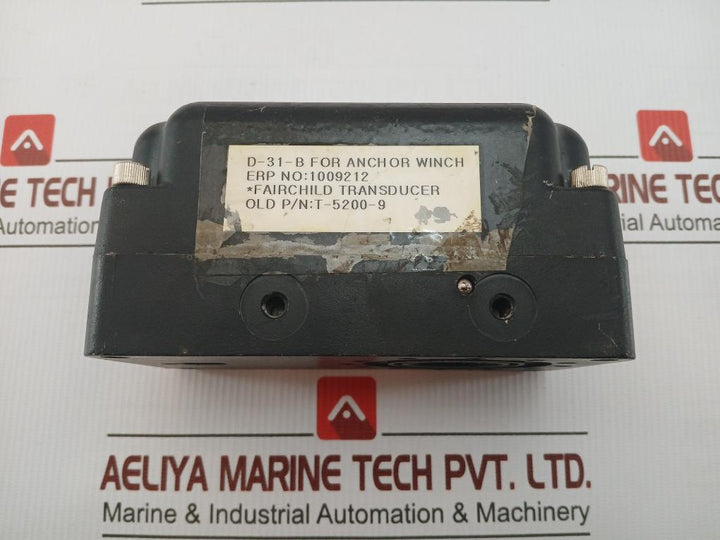 Electric Pneumatic Transducer T5200-90 Input: 1-9 Vdc Fairchild