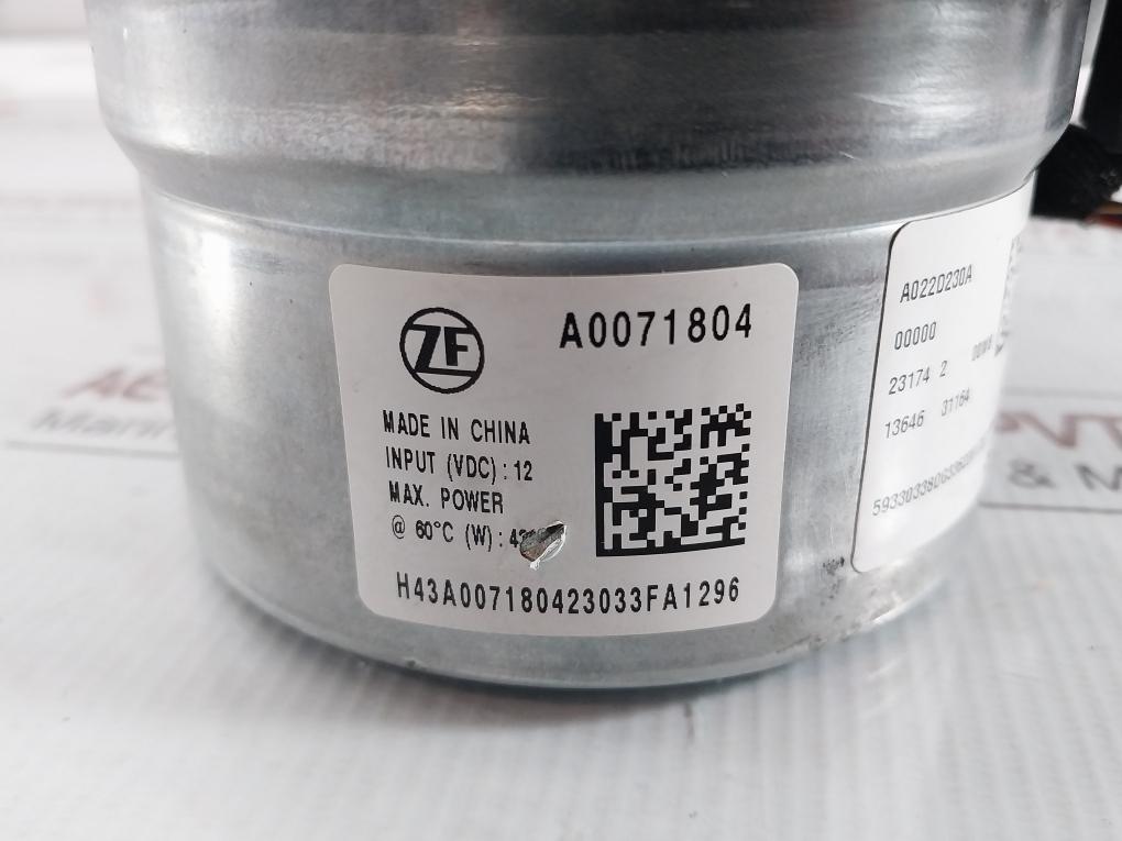 Electric Power Steering Column Unit A0071804 Zf Input-12Vdc