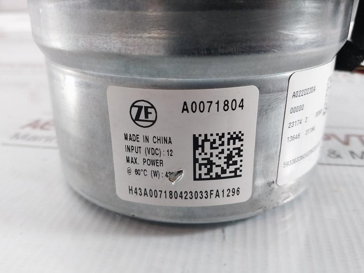 Electric Power Steering Column Unit A0071804 Zf Input-12Vdc