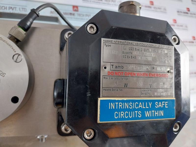 Electro-flow Controls Efc28278fpa Flow Paddle Assembly, 550v, 17a, Ip66/67, Atex