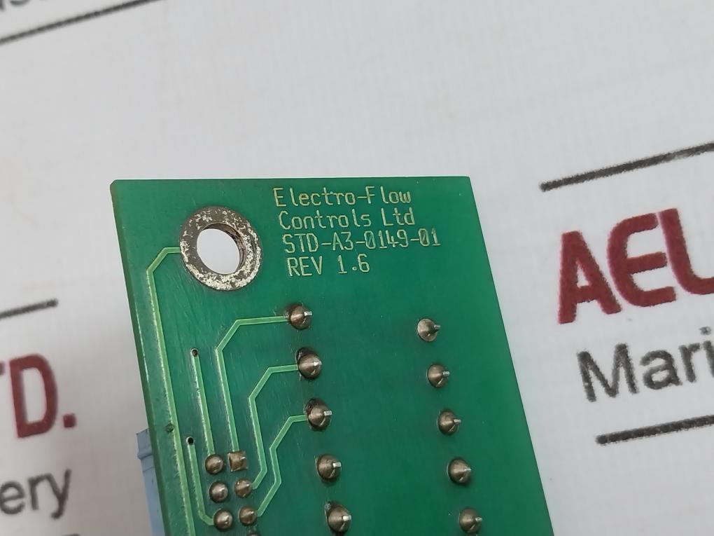 Electro-flow Controls Std-a3-0149-01 Terminal Interface Board Module J020106 Rev
