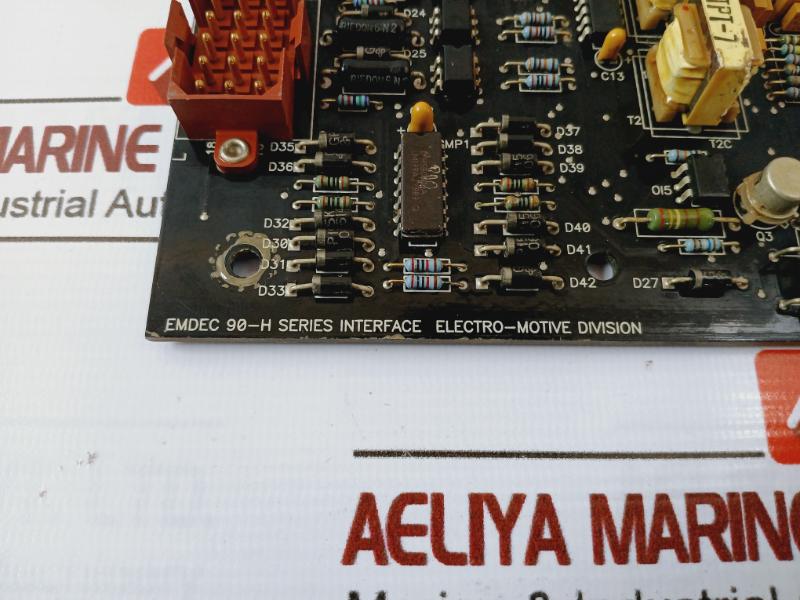 Electro-motive Emdec 90-h Series Interface Assembly Rev E 07-d-84532