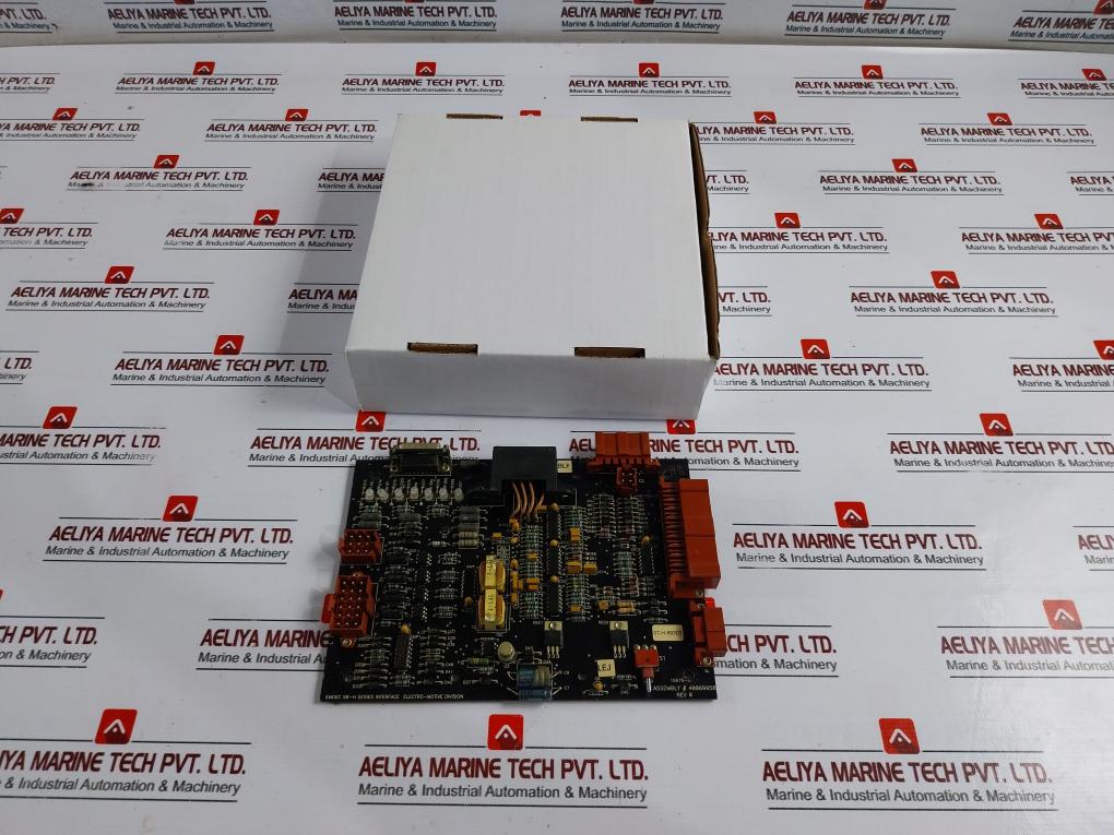 Electro-motive Emdec 90-h Series Interface Assembly #40069958 Rev.E
