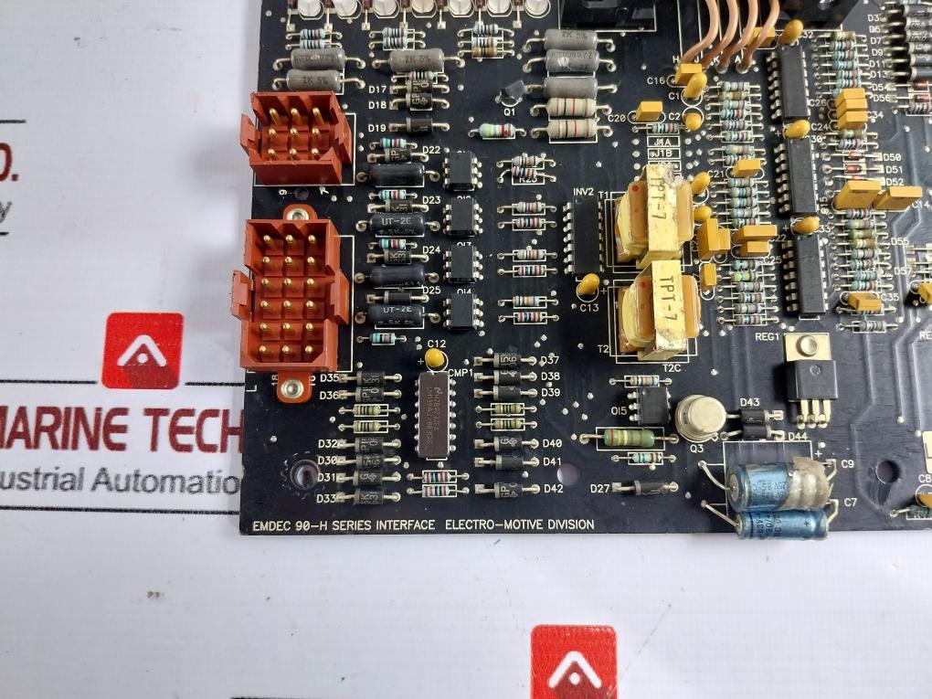 Electro-motive Emdec 90-h Series Interface Assembly #40069958 Rev.E
