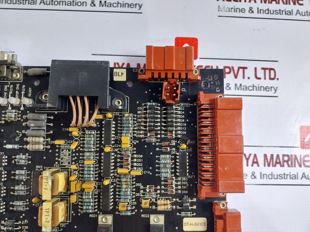 Electro-motive Emdec 90-h Series Interface Assembly #40069958 Rev.E