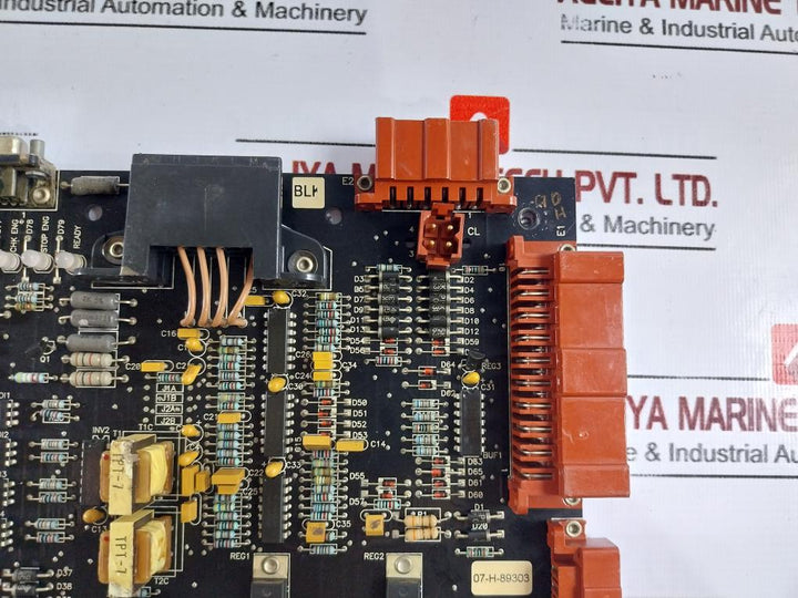 Electro-motive Emdec 90-h Series Interface Assembly #40069958 Rev.E