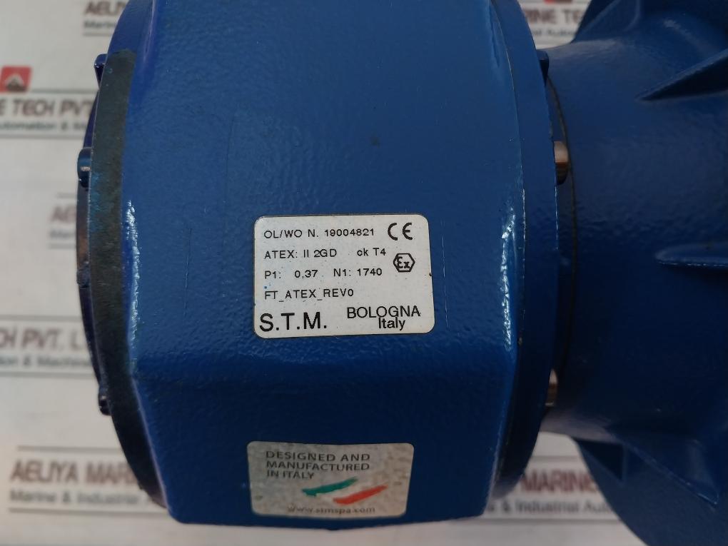 ELECTRO ADDA FT3A71/4 Phase Motor with GearBox ip55