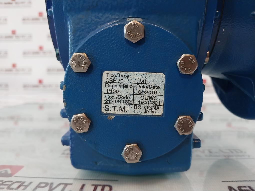ELECTRO ADDA FT3A71/4 Phase Motor with GearBox ip55