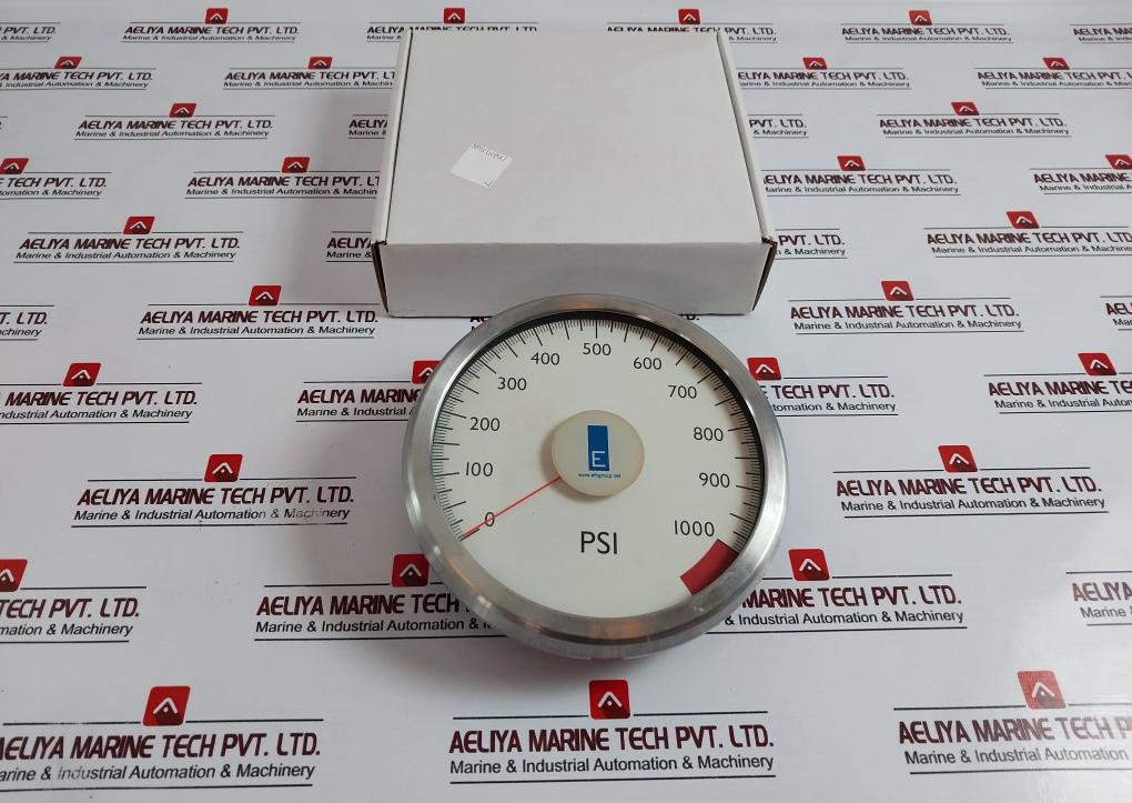 Electro Flow Controls Group 0-1000 Psi Analogue Gauge