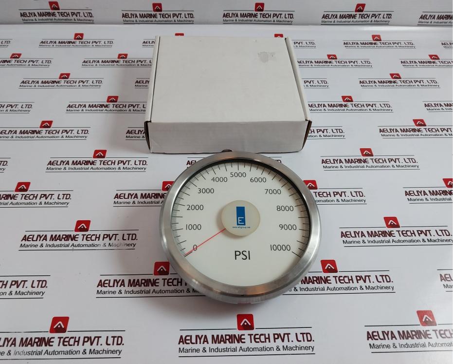 Electro Flow Controls Group 0-1000 Psi Analogue Gauge M25x