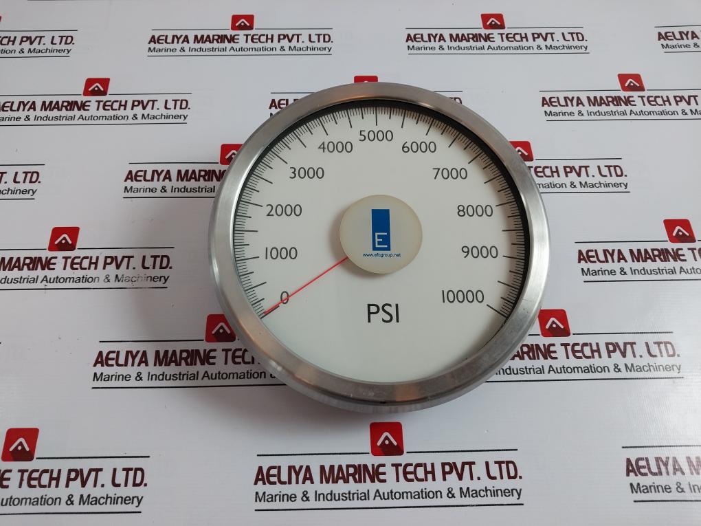 Electro Flow Controls Group 0-1000 Psi Analogue Gauge M25x