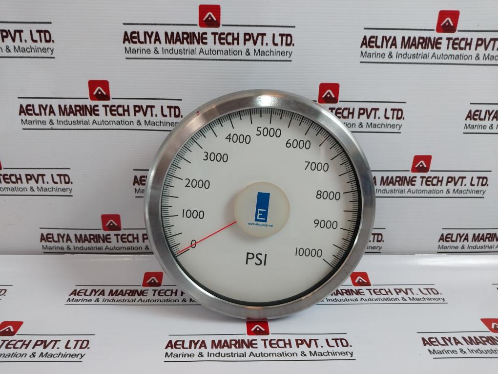 Electro Flow Controls Group 0-1000 Psi Analogue Gauge M25x