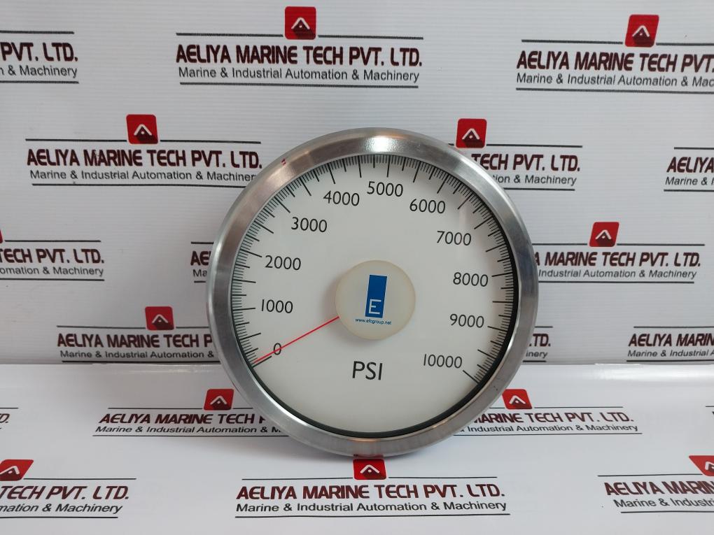 Electro Flow Controls Group 0-10000 Psi Analogue Gauge M25X Iec Ex Its 11.0028X