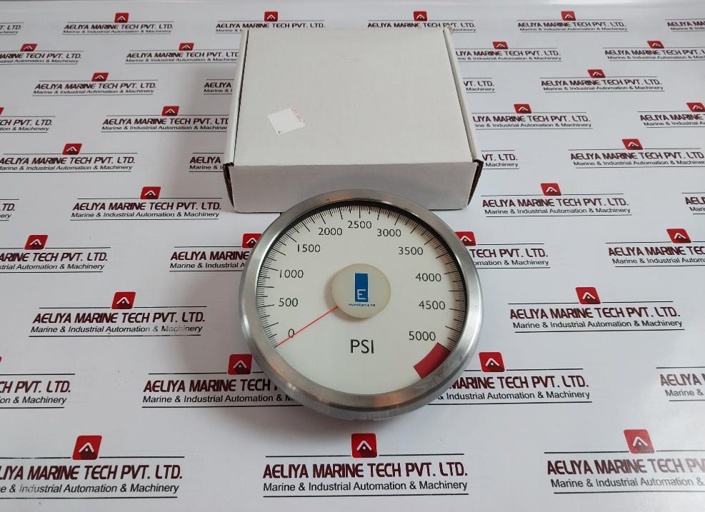 Electro Flow Controls Group 0-5000 Psi Analogue Gauge