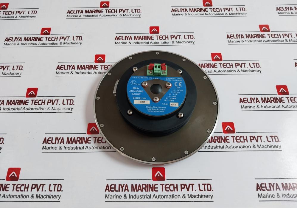 Electro Flow Controls Group M25X Analogue Gauge (0-5000 Psi )