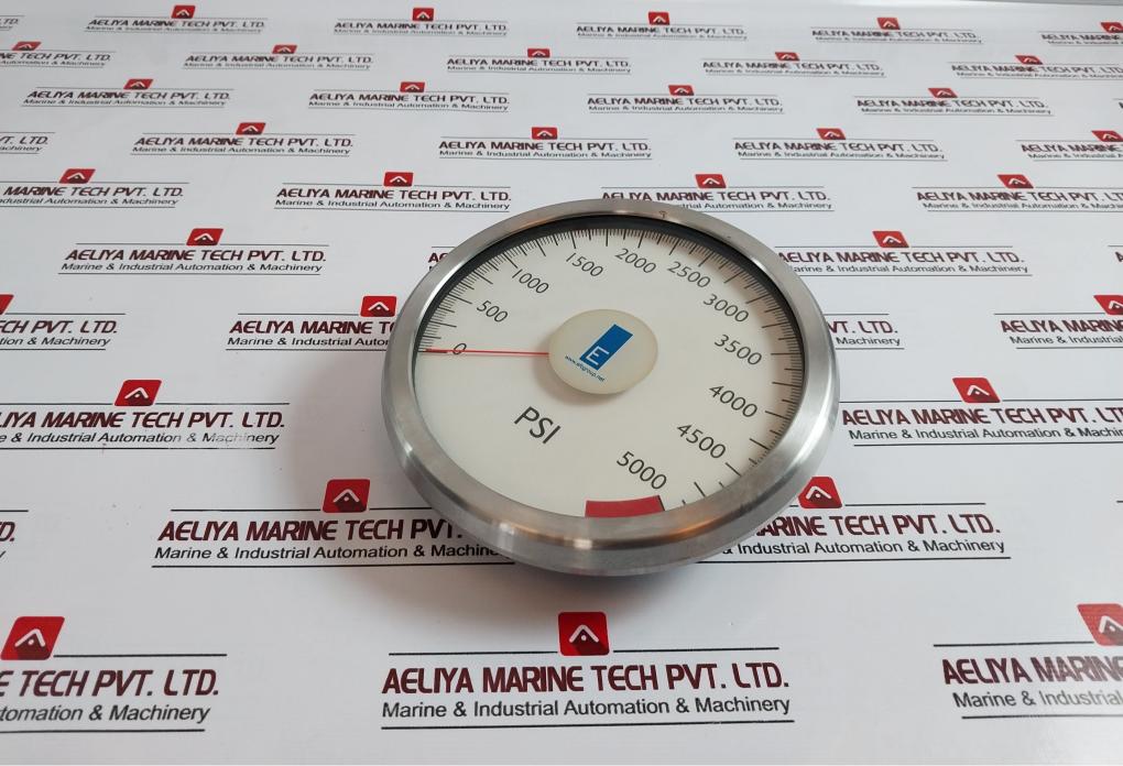 Electro Flow Controls Group 0-5000 Psi Analogue Gauge