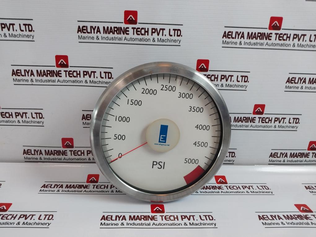 Electro Flow Controls Group 0-5000 Psi Analogue Gauge