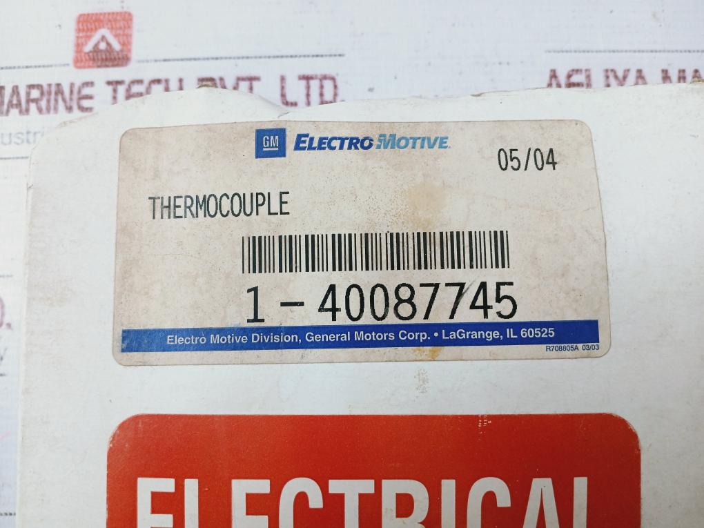 Electro Motive 1-40087745 Thermocouple