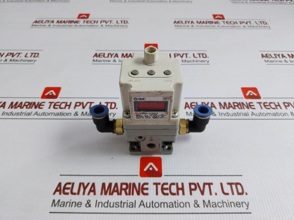 Electro Pneumatic Regulator Dc 24V Output 0.05-9 Kgf/Cm2 Smc Itv2050-012Cl2