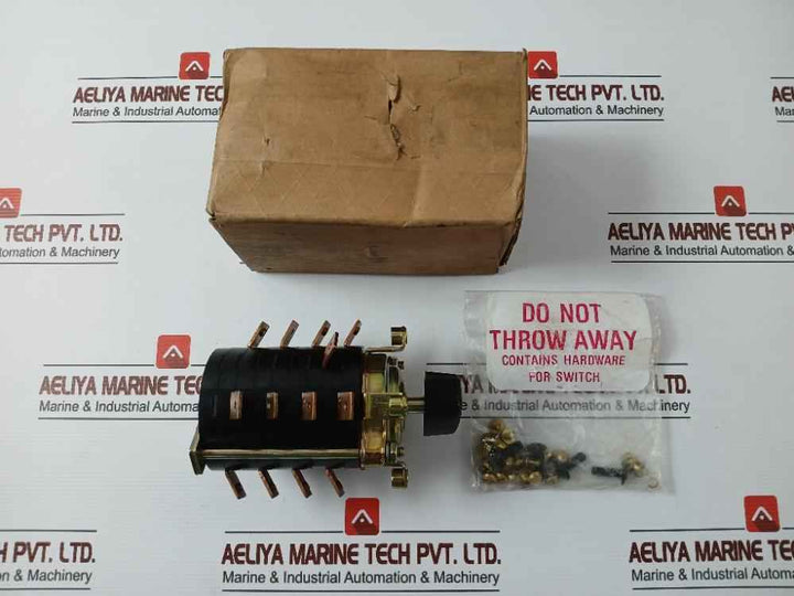 Electro Switch 103908Lc 9905 Rotary Control Switch
