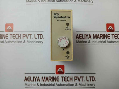 Electro T2M Multi Range Timer With Base 220Vac 1-60Sec