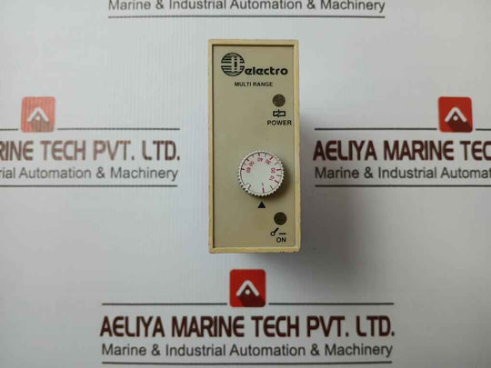 Electro T2M Multi Range Timer With Base 220Vac 1-60Sec