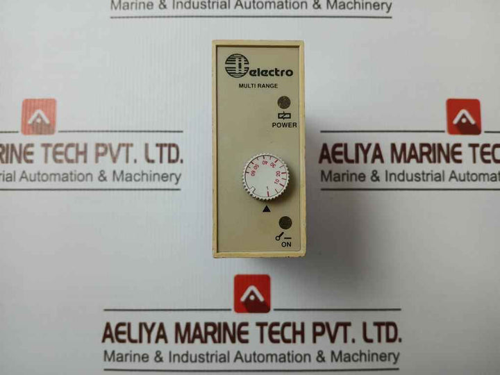Electro T2M Multi Range Timer With Base 220Vac 1-60Sec
