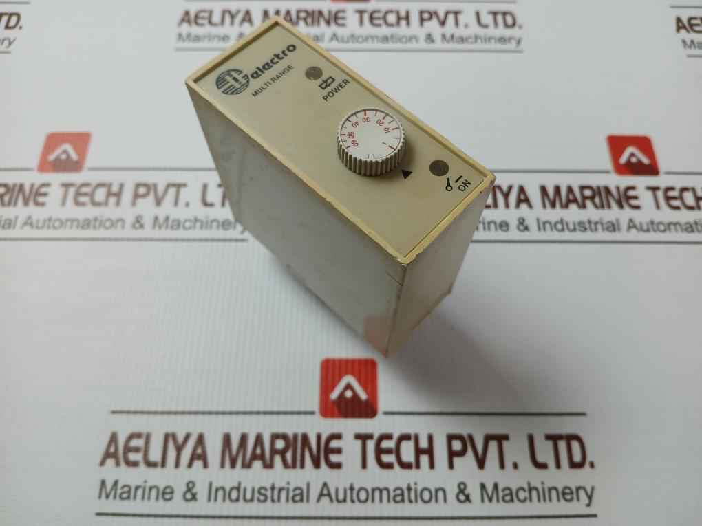 Electro T2M Multi Range Timer With Base 220Vac 1-60Sec