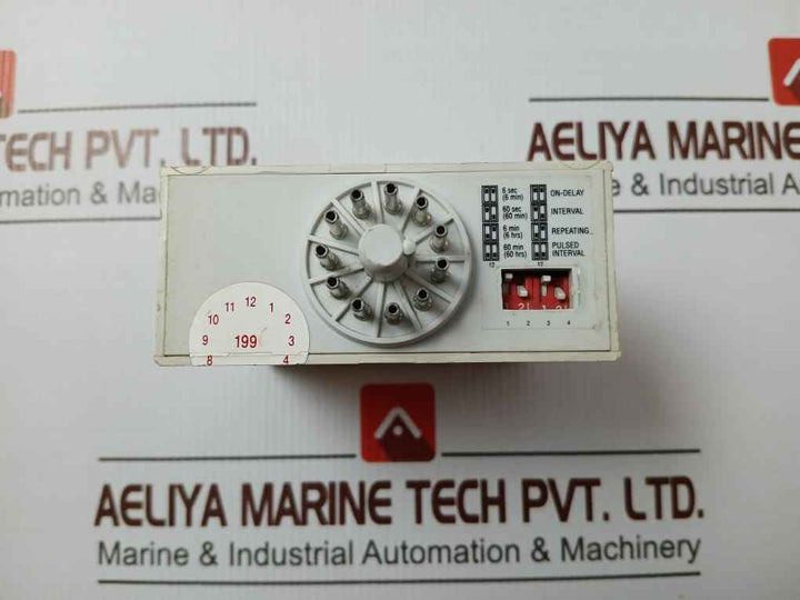 Electro T2M Multi Range Timer With Base 220Vac 1-60Sec