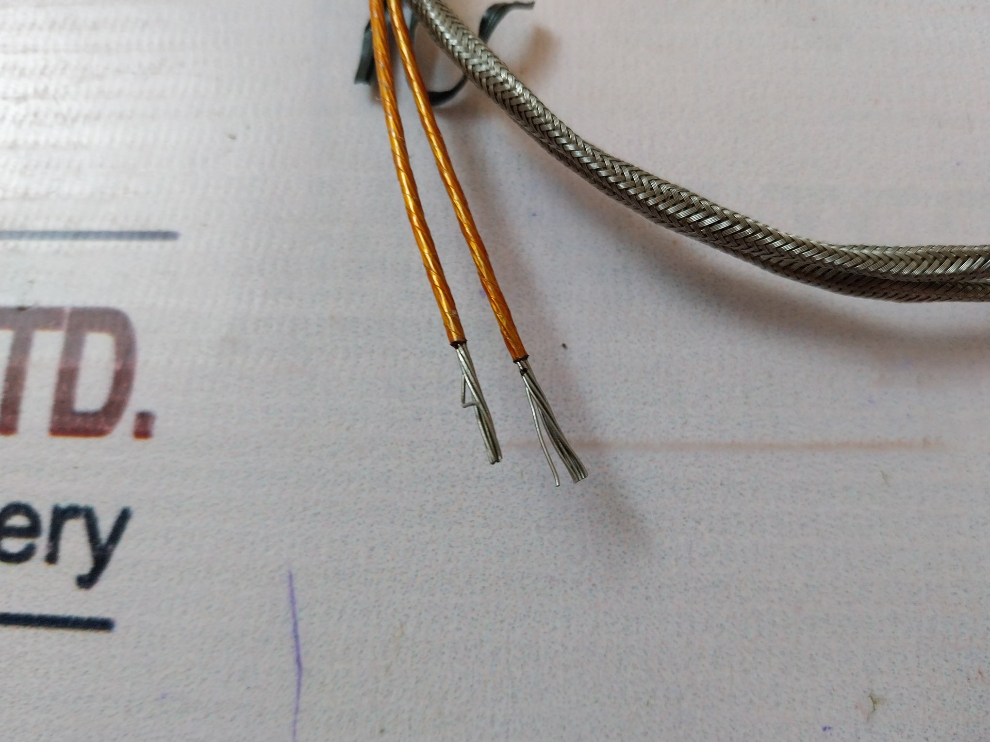 Electro Motive 1-40087745 Thermocouple AF1129501 R708808