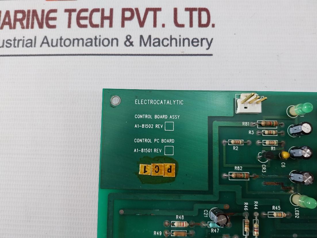Electrocatalytic A1-81502 Control Pc Board 94V0 A1-81501 58611-001Sw Pc1