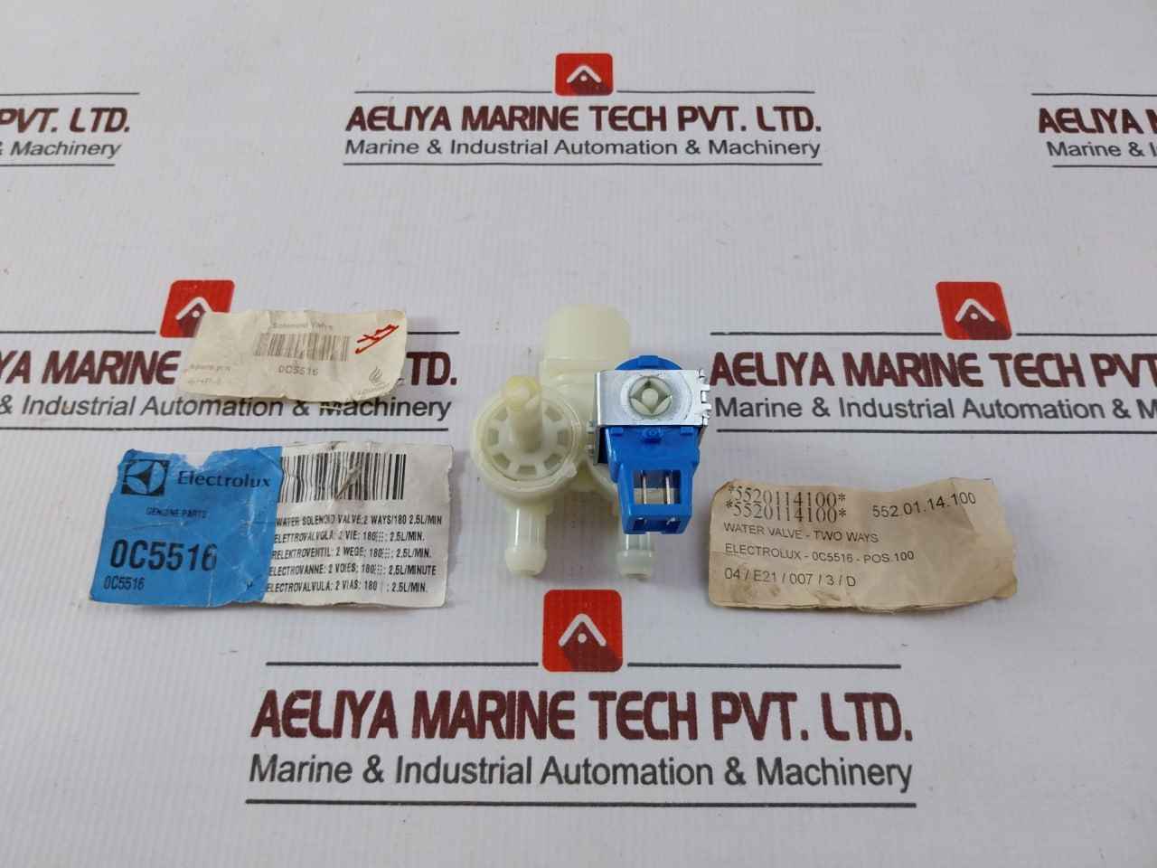 Electrolux 0C5516 Water Solenoid Valve 2 Ways/180 2,5L/Min