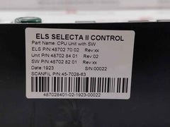 Electrolux 472992016 Pcb Assembly Cpu Unit With Sw