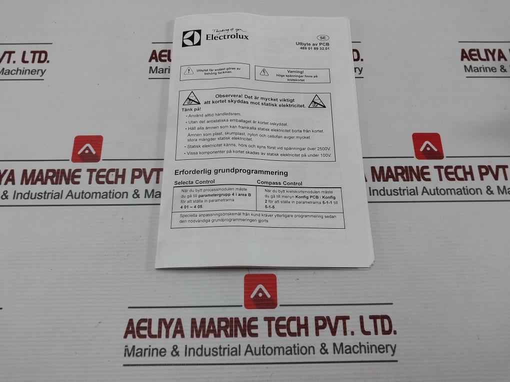 Electrolux 472992016 Pcb Assembly Cpu Unit With Sw