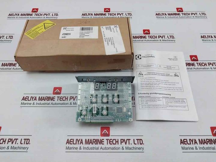Electrolux 472992016 Pcb Assembly Cpu Unit With Sw