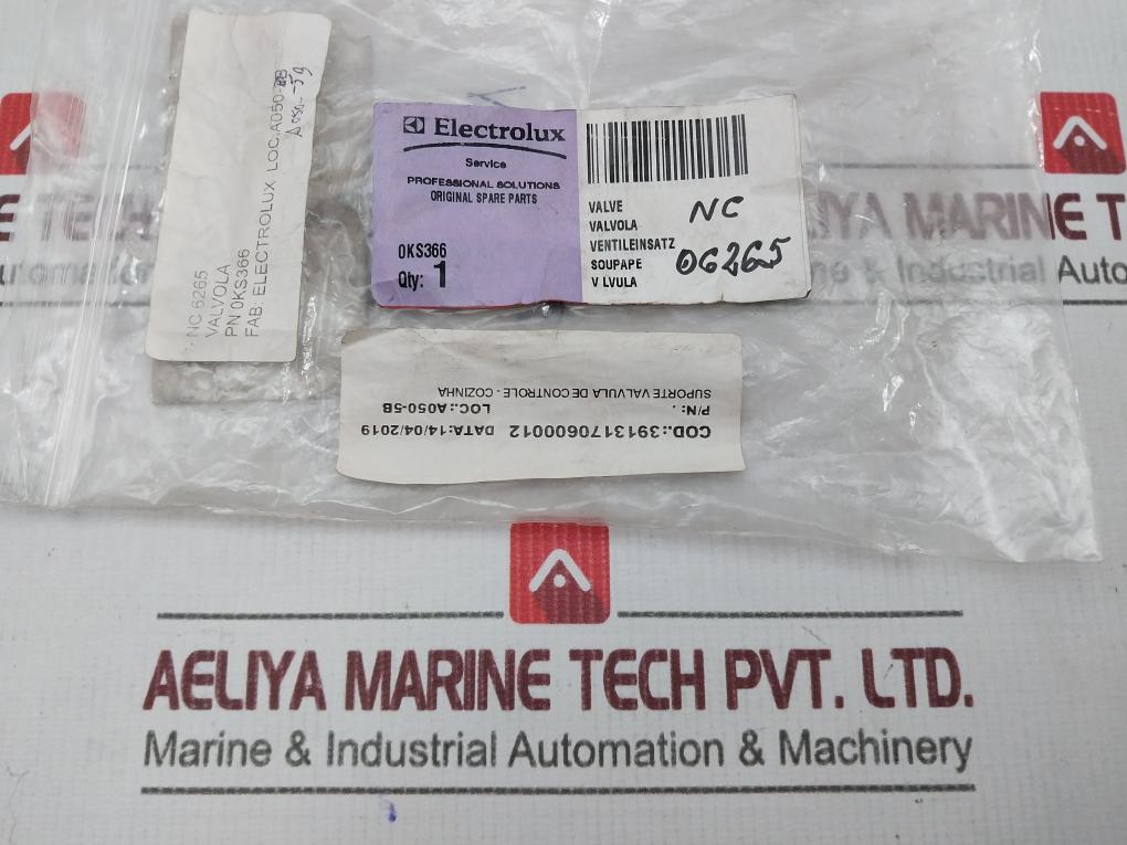 Electrolux 0Ks366 Kitchen Control Valve Bracket