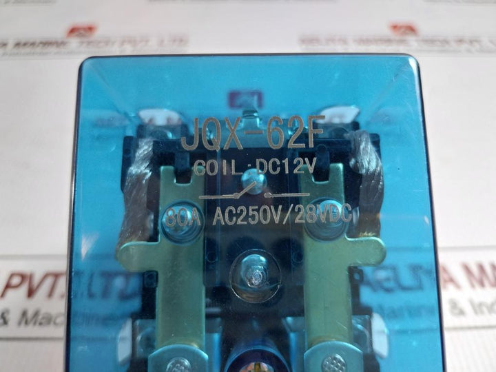 Electromagnetic Relay Jqx-62F Dc12V