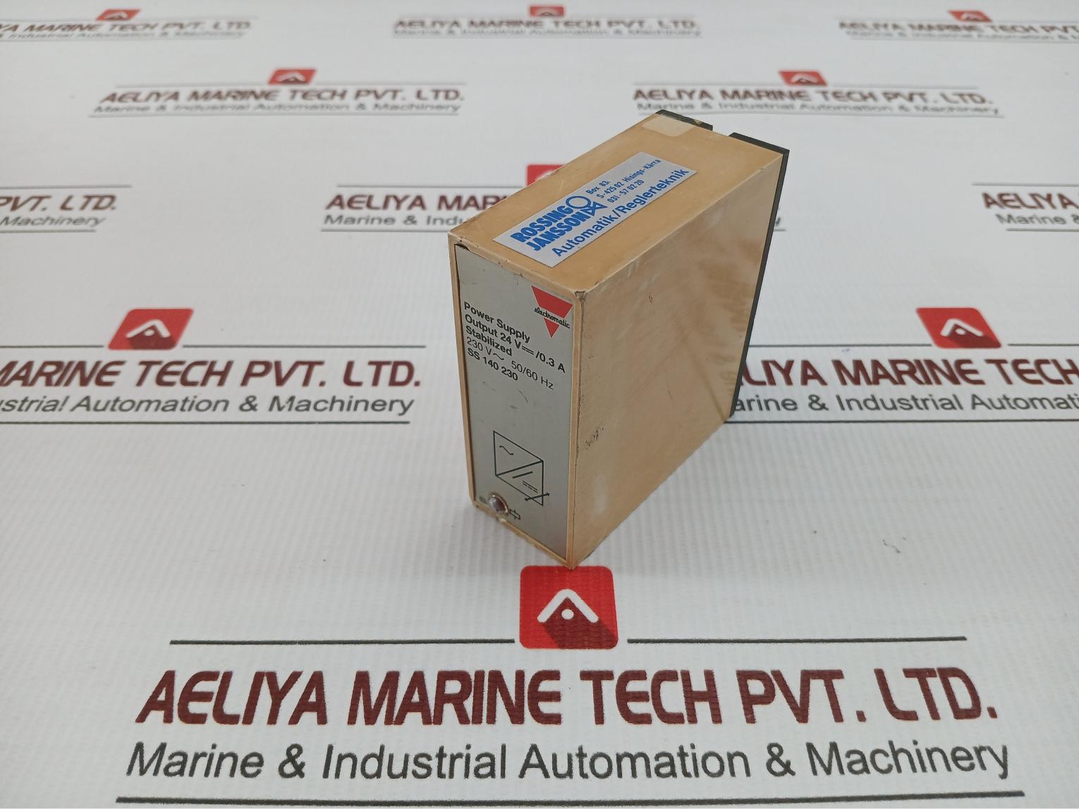 Electromatic 24Vdc/0.3A Part No Ss 140 230 Stabilized Power Supply