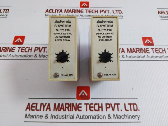 Electromatic Ac-current Level Relay 220 V Ac Sj 175 220