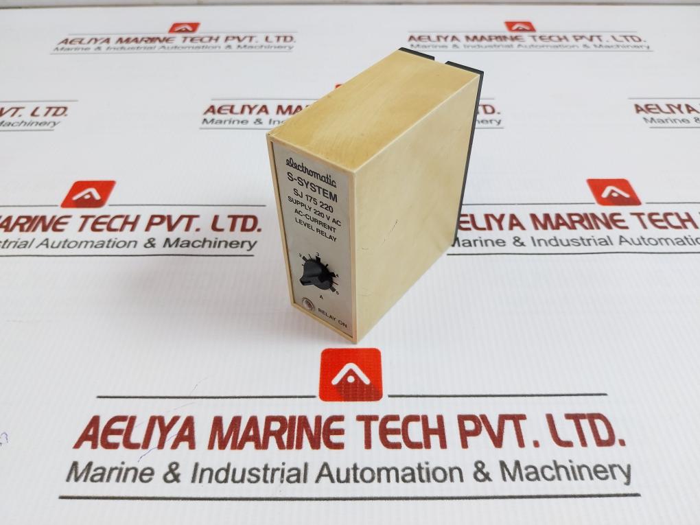Electromatic Ac-current Level Relay 220 V Ac Sj 175 220