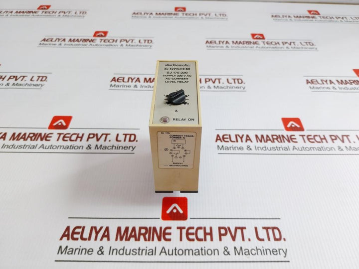 Electromatic Ac-current Level Relay 220 V Ac Part No Sj 175 220