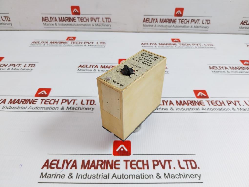 Electromatic Delay On Operate Timer 0,8 To 18 Sec Part No Sa 105 230