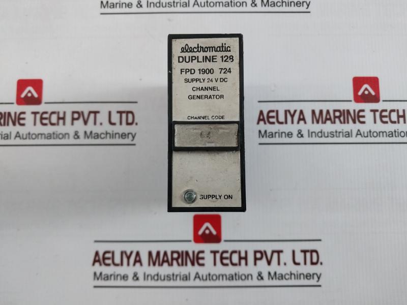 Electromatic Fpd 1900 724 Channel Generator 24Vdc Supply