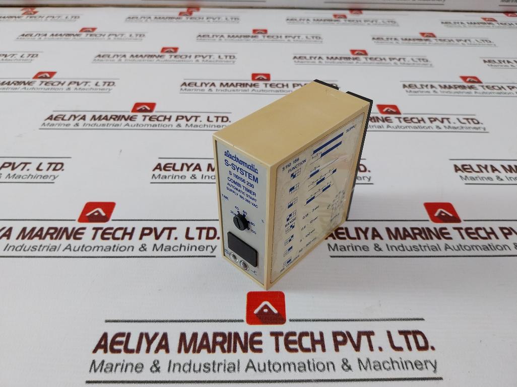 Electromatic S 110156 230 S-system Automatic Start Combination Timer 0.15-800Sec