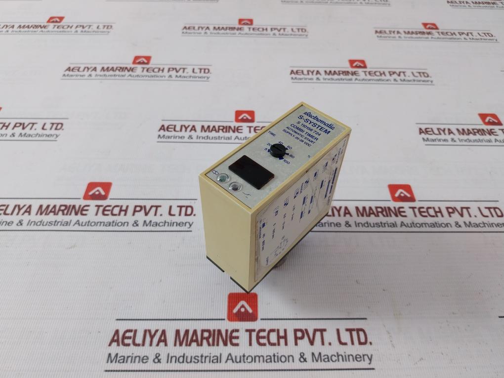 Electromatic S 110156 724 S-system Combi Timer Relay Module 20–28 Vdc 623601