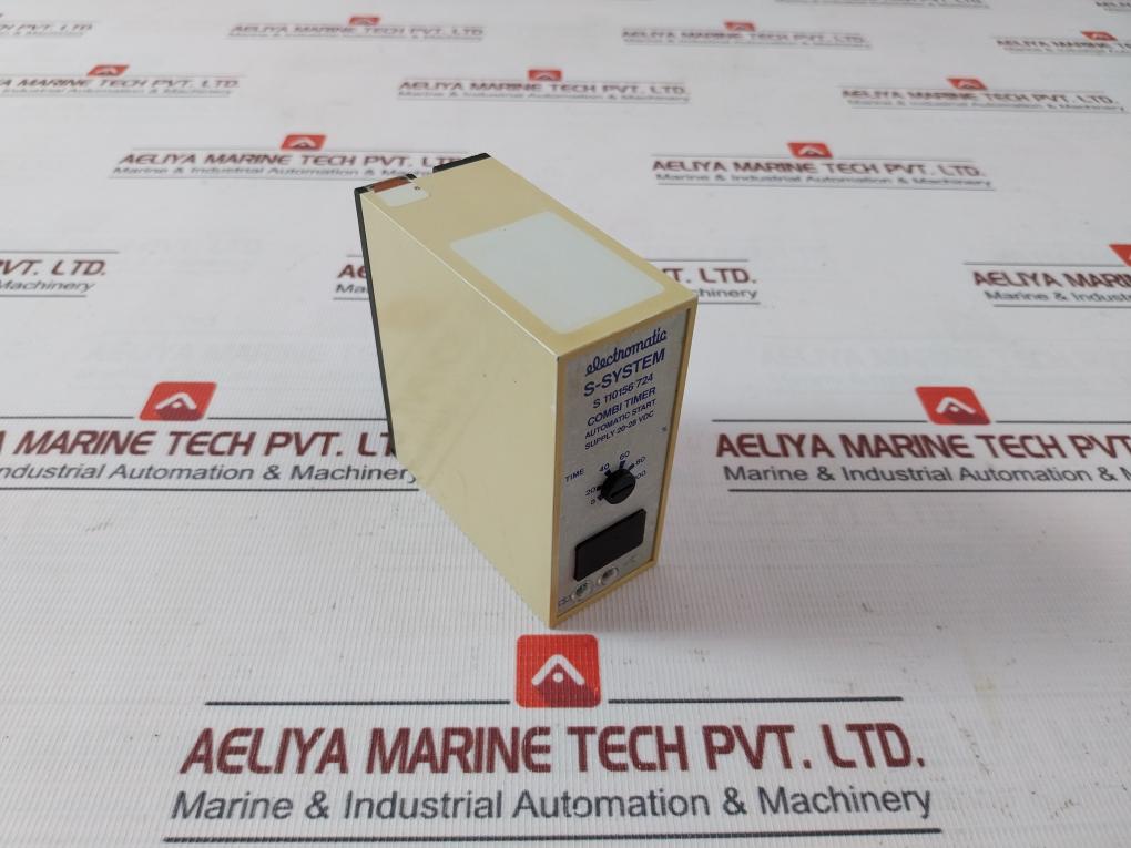 Electromatic S 110156 724 S-system Combi Timer Relay Module 20–28 Vdc 623601