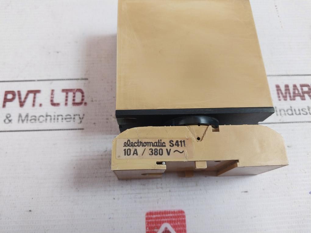 Electromatic Sa 105 220 Delay On Operate Timer 8-18 Sec 10A/380V